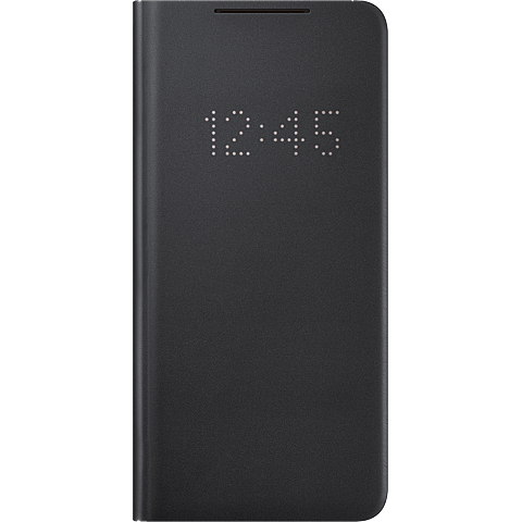 Samsung LED View Cover Galaxy S21+ - Schwarz 99931734 vorne