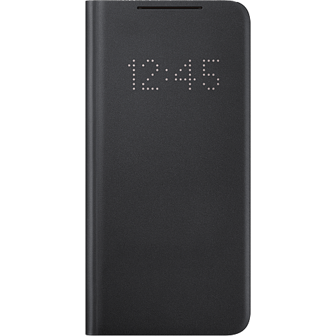 Samsung LED View Cover Galaxy S21 5G - Schwarz 99931731 vorne