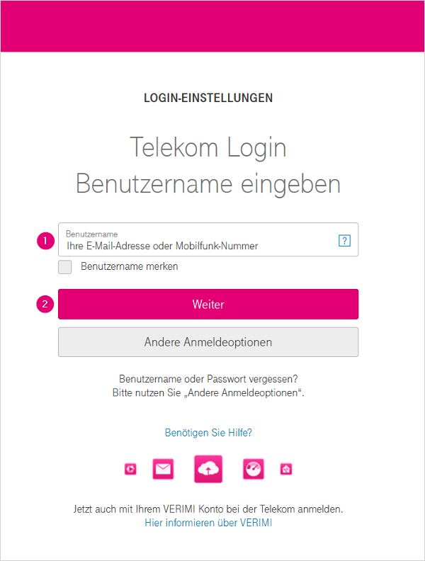 Passwort ändern für Telekom Login Telekom Hilfe