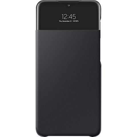 Samsung Smart S-View Wallet Cover Galaxy A32 - Schwarz 99931846 vorne
