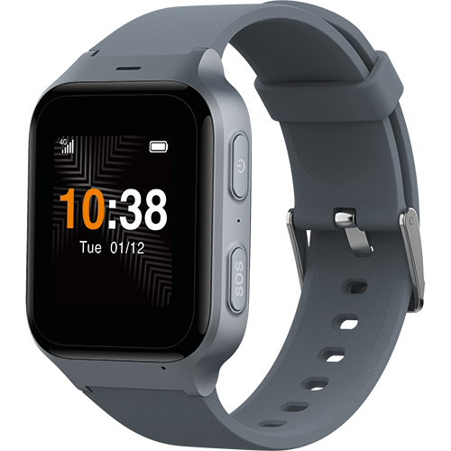 TCL Safety Watch MT43AX Grau Seite