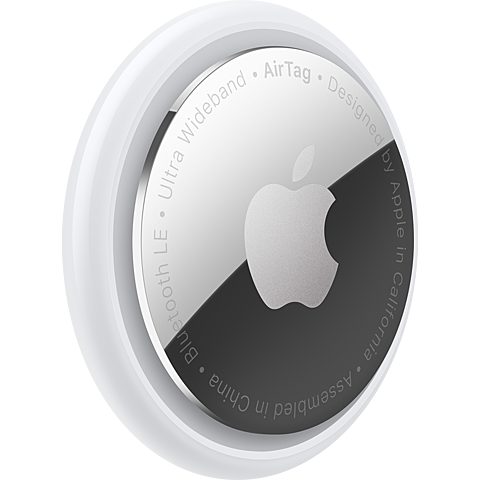 Apple AirTag 4er-Pack - Weiß 99932114 seitlich