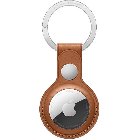 Apple AirTag Leder Schlüsselanhänger - Sattelbraun 99932116 hero
