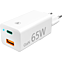 Hama 65W USB-C / USB-A GaN Ladegerät - Weiß 99931610 vorne thumb
