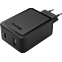 Hama 42W USB-C - USB-A Ladegerät - Schwarz 99931704 vorne thumb