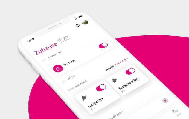 Die MagentaZuhause App