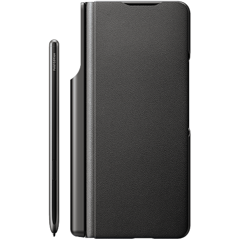 Samsung Flip Cover Galaxy Z Fold3 mit S Pen - Schwarz 99932429 vorne