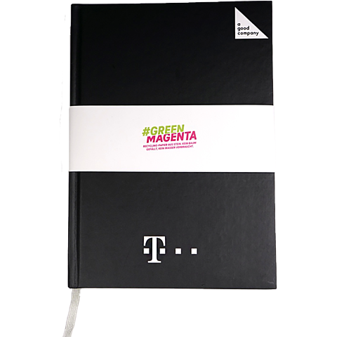 A Good Notizbuch mit Pen - Schwarz 99932399 vorne