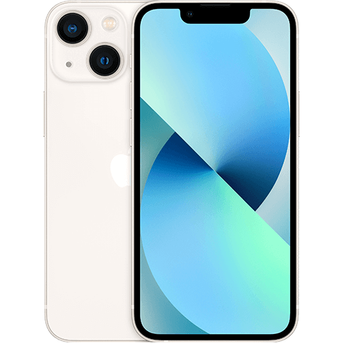 Apple iPhone 13 mini Polarstern Vorne und Hinten