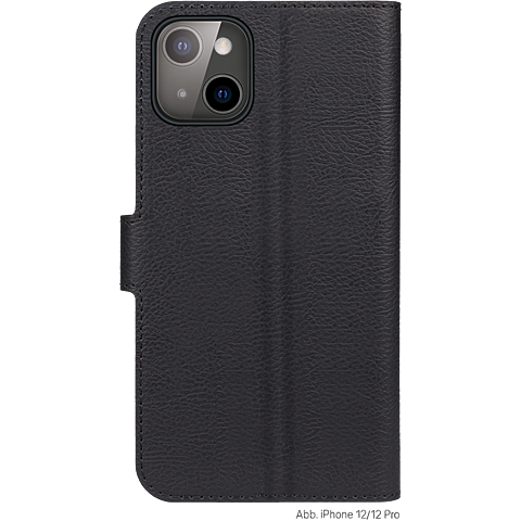 xqisit Slim Wallet Selection Apple iPhone 13 - Schwarz 99932468 hinten