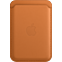 Apple Leder Wallet mit MagSafe - Goldbraun 99932679 vorne thumb
