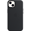 Apple Leder Case iPhone 13 - Mitternacht 99932538 vorne thumb