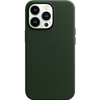 Apple Leder Case iPhone 13 Pro - Schwarzgrün 99932515 kategorie