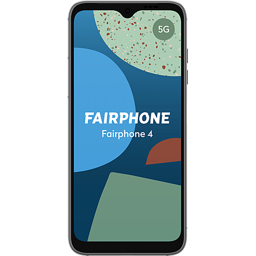 Fairphone 4 5G Grey Vorne