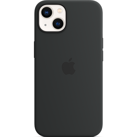 Apple Silikon Case iPhone 13 mini - Mitternacht 99932517 vorne