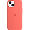 Apple Silikon Case iPhone 13 mini - Pink Pomelo 99932518 vorne thumb