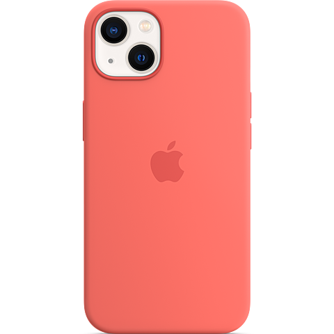 Apple Silikon Case iPhone 13 mini - Pink Pomelo 99932518 vorne