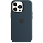 Apple Silikon Case iPhone 13 Pro - Abyssblau 99932511 vorne thumb