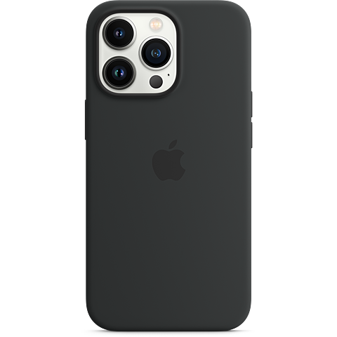 Apple Silikon Case iPhone 13 Pro Max - Mitternacht 99932526 vorne