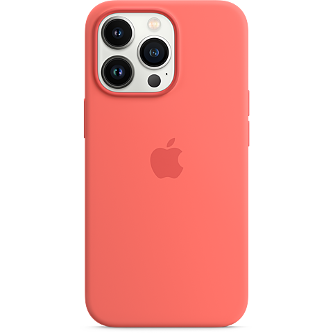 Apple Silikon Case iPhone 13 Pro Max - Pink Pomelo 99932527 vorne