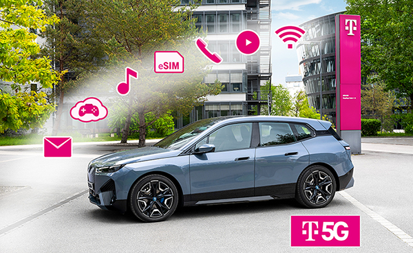 BMW iX - MobilityConnect mit Unterstützung der Telekom