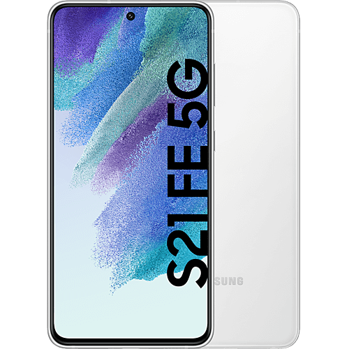 Samsung Galaxy S21 FE 5G White Vorne und Hinten