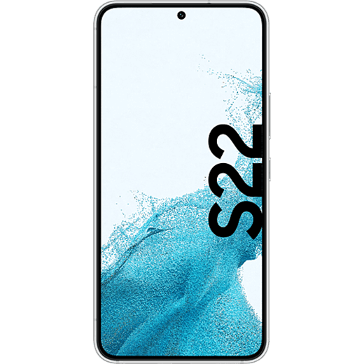 Samsung Galaxy S22 5G Phantom White - Vorne