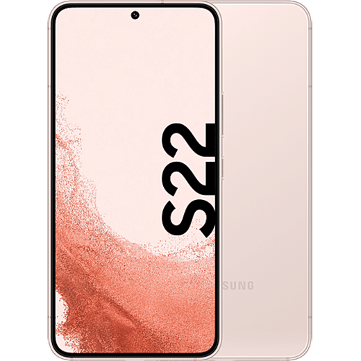 Samsung Galaxy S22 5G Pink Gold - Vorne/Hinten