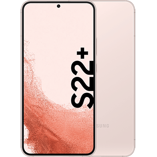 Samsung Galaxy S22+ 5G Pink Gold - Vorne/Hinten