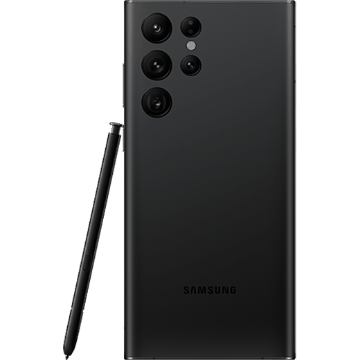 Samsung Galaxy S22 Ultra 5G Phantom Black - Hinten