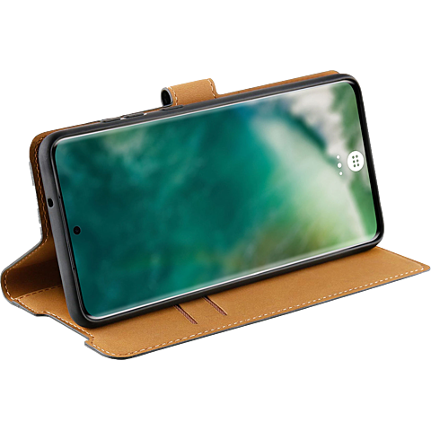 xqisit Slim Wallet Selection Samsung Galaxy S22 5G - Schwarz 99932832 hinten