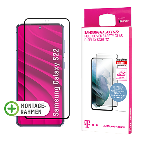 Displex Full Screen Glas Samsung Galaxy S22 5G - Transparent 99932835 vorne