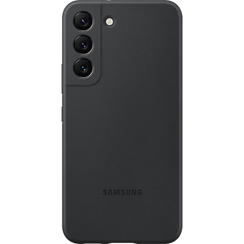 Samsung Silicone Cover Galaxy S22 5G - Schwarz 99933007 hero