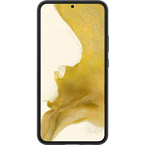 Samsung Silicone Cover Galaxy S22+ 5G - Schwarz 99933008 hinten
