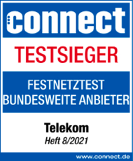 connect Testsieger Festnetztest