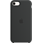 Apple Silikon Case iPhone SE - Miternacht 99933323 vorne thumb