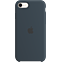 Apple Silikon Case iPhone SE - Abyssblau 99933325 vorne thumb
