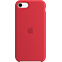 Apple Silikon Case iPhone SE - Rot 99933326 vorne thumb