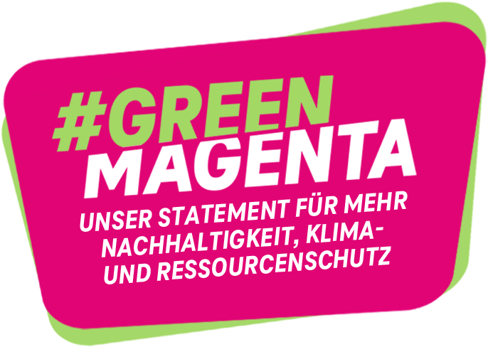 GreenMagenta - Unser Statement für mehr Nachhaltigkeit, Klima- und Ressourcenschutz
