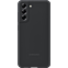 Samsung Silikon Cover Galaxy S21 FE - Schwarz 99932944 vorne thumb