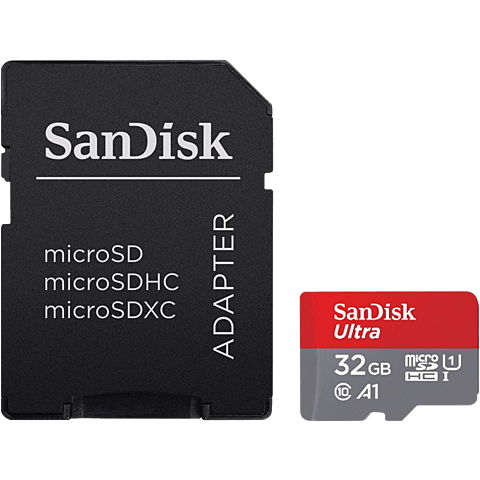 SanDisk microSDXC Card Ultra + SD-Adapter 99931666 vorne