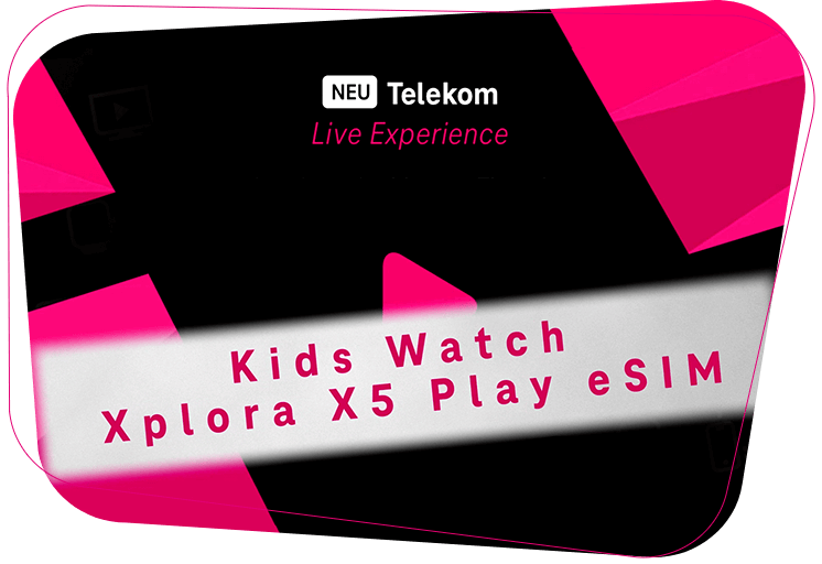 Telekom Live Experience für die Kids Watch