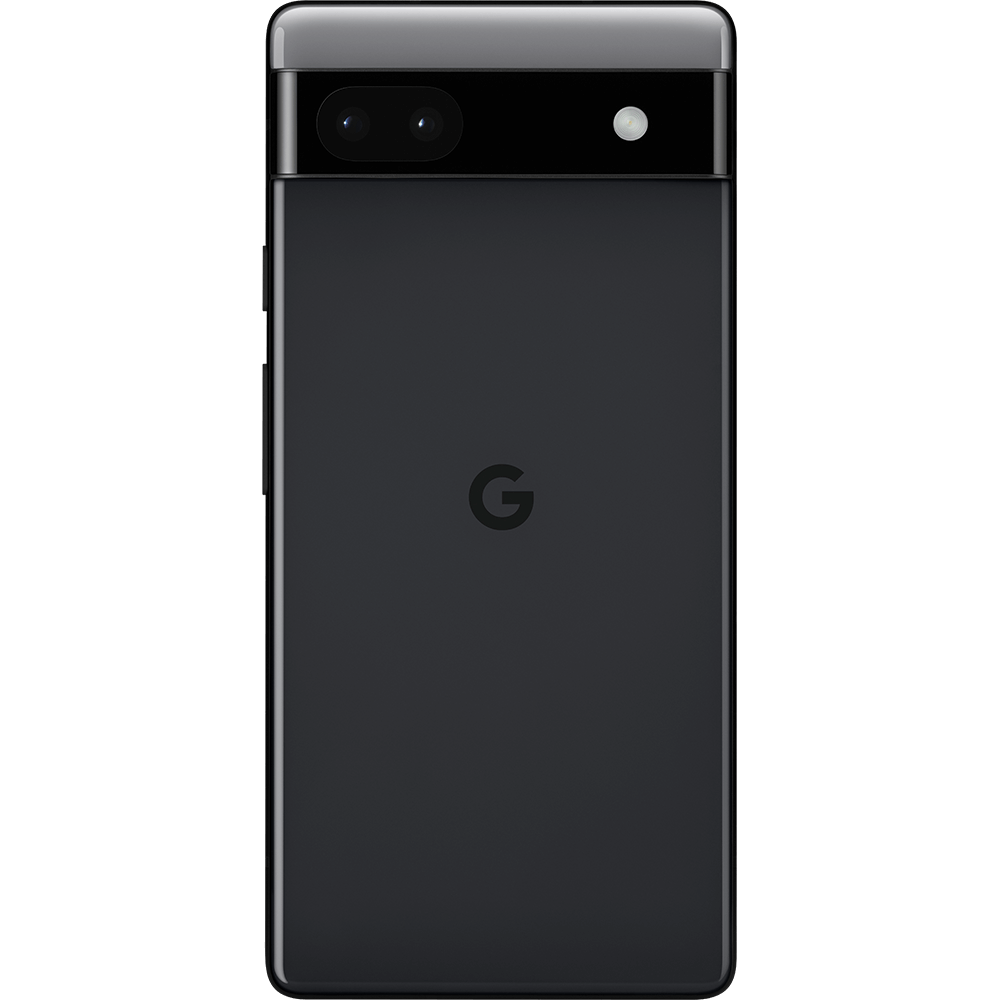 Google Pixel 6a Charcoal - Hinten