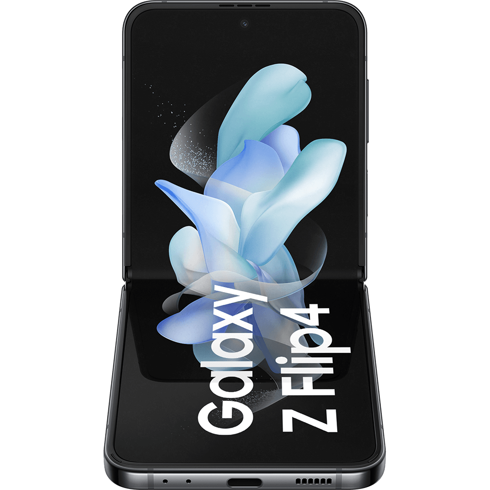 Samsung Galaxy Z Flip4 Graphite - Vorne