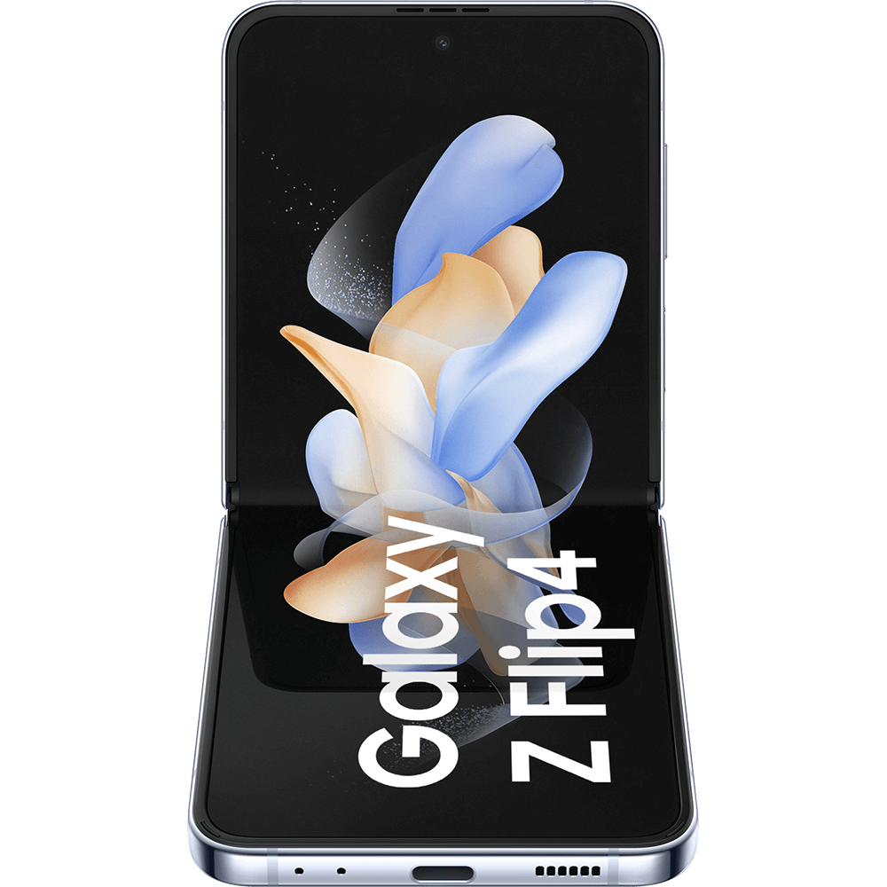 Samsung Galaxy Z Flip4 Blue - Vorne