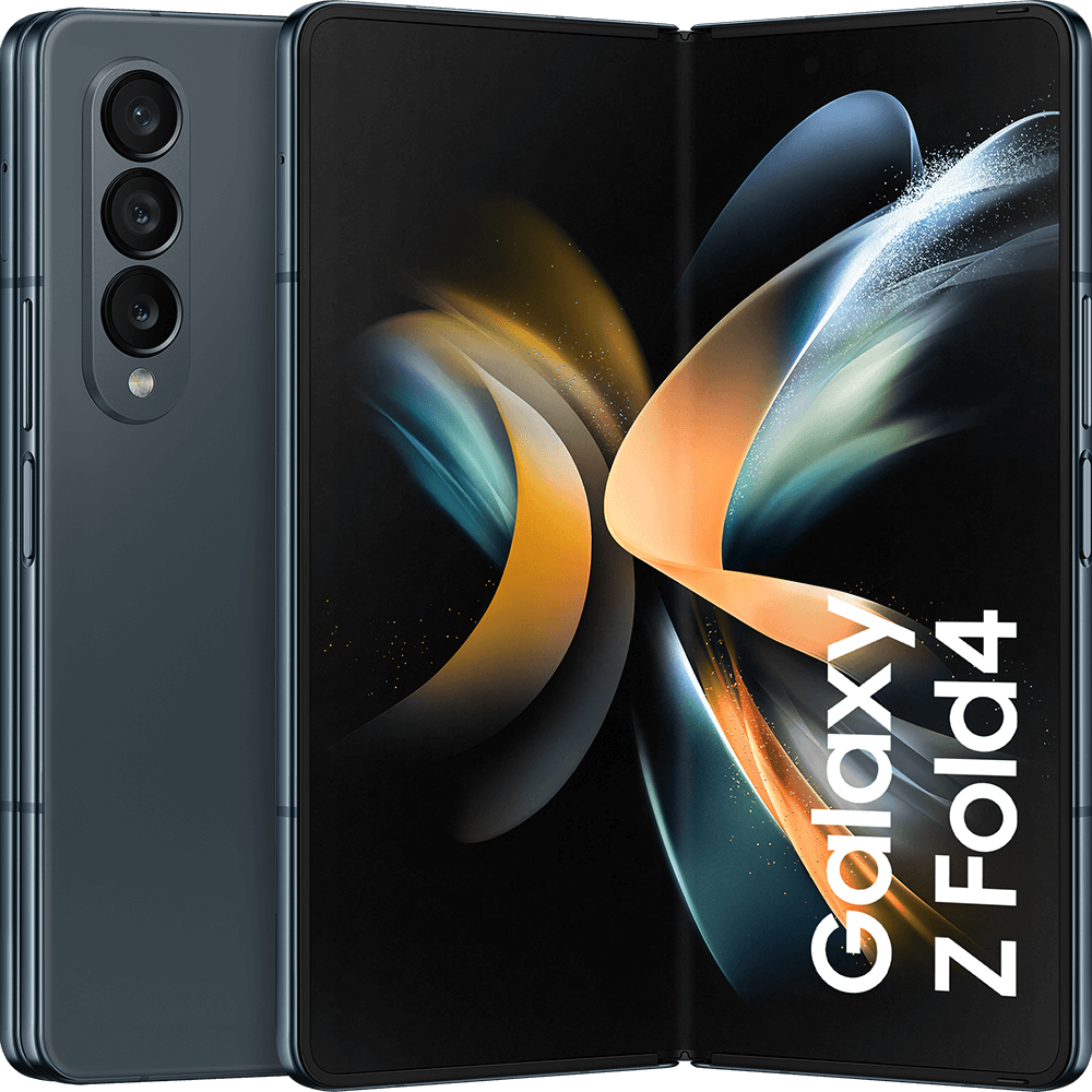 Samsung Galaxy Z Fold4 Green - Vorne/Hinten