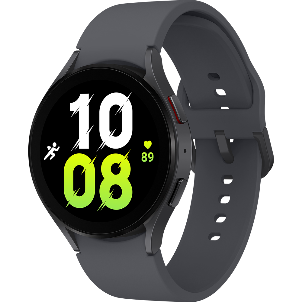 Samsung Galaxy Watch5 LTE Graphite - Vorne/Hinten