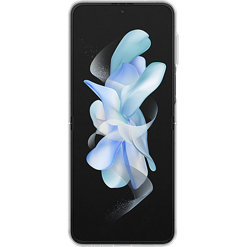 Samsung Clear Galaxy Cover Z Flip4 - Schwarz 99933812 vorne