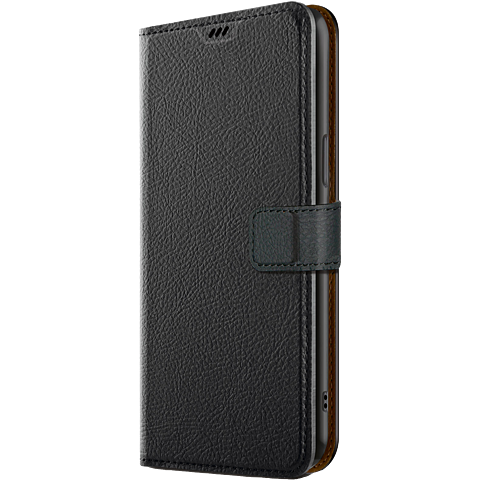 xqisit Slim Wallet Selection Apple iPhone 14 - Schwarz 99933484 vorne