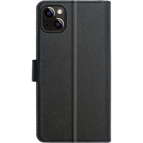 xqisit Slim Wallet Selection Apple iPhone 14 - Schwarz 99933484 hinten